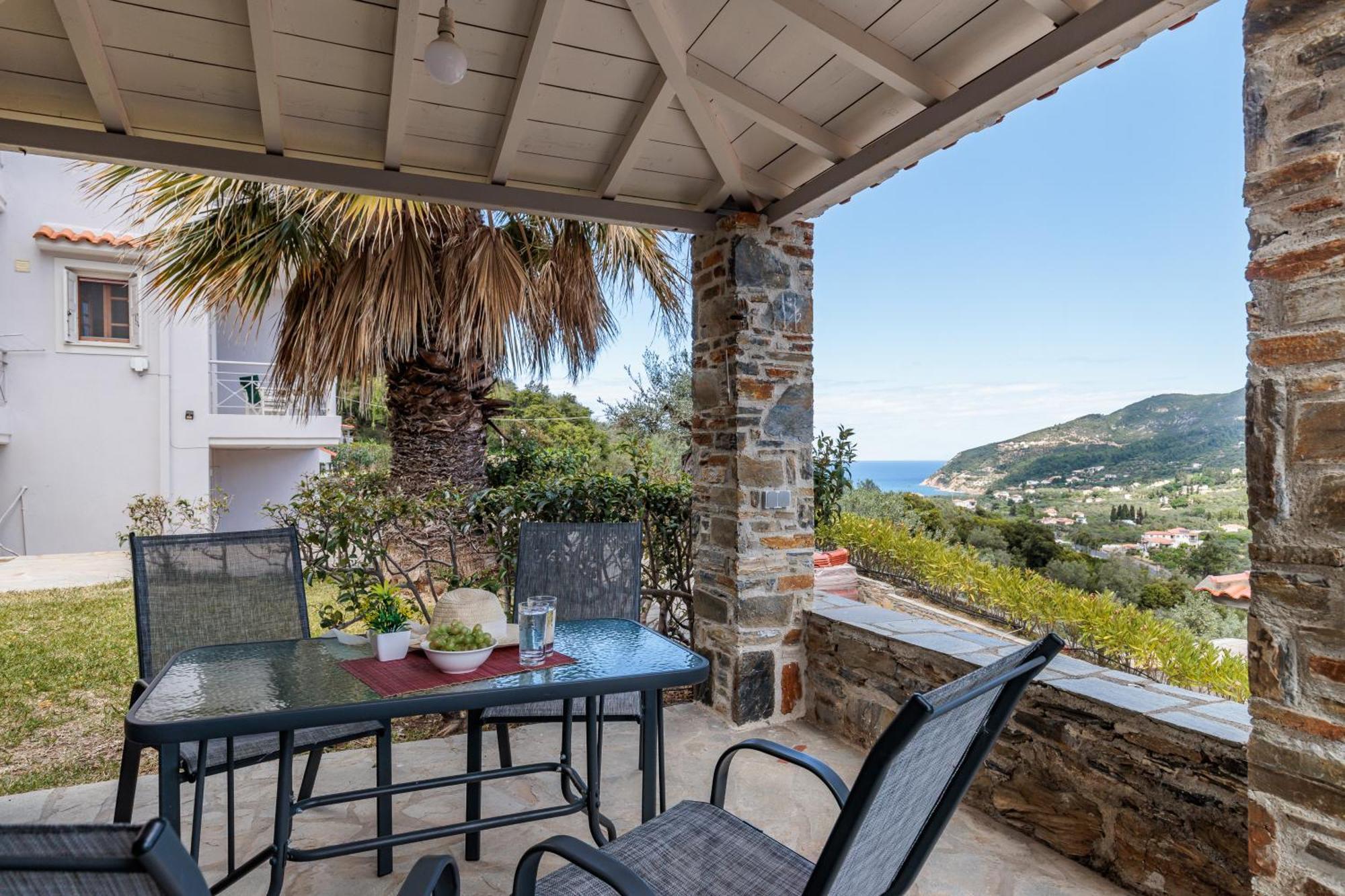 Likasti Lägenhet Skopelos stad Exteriör bild