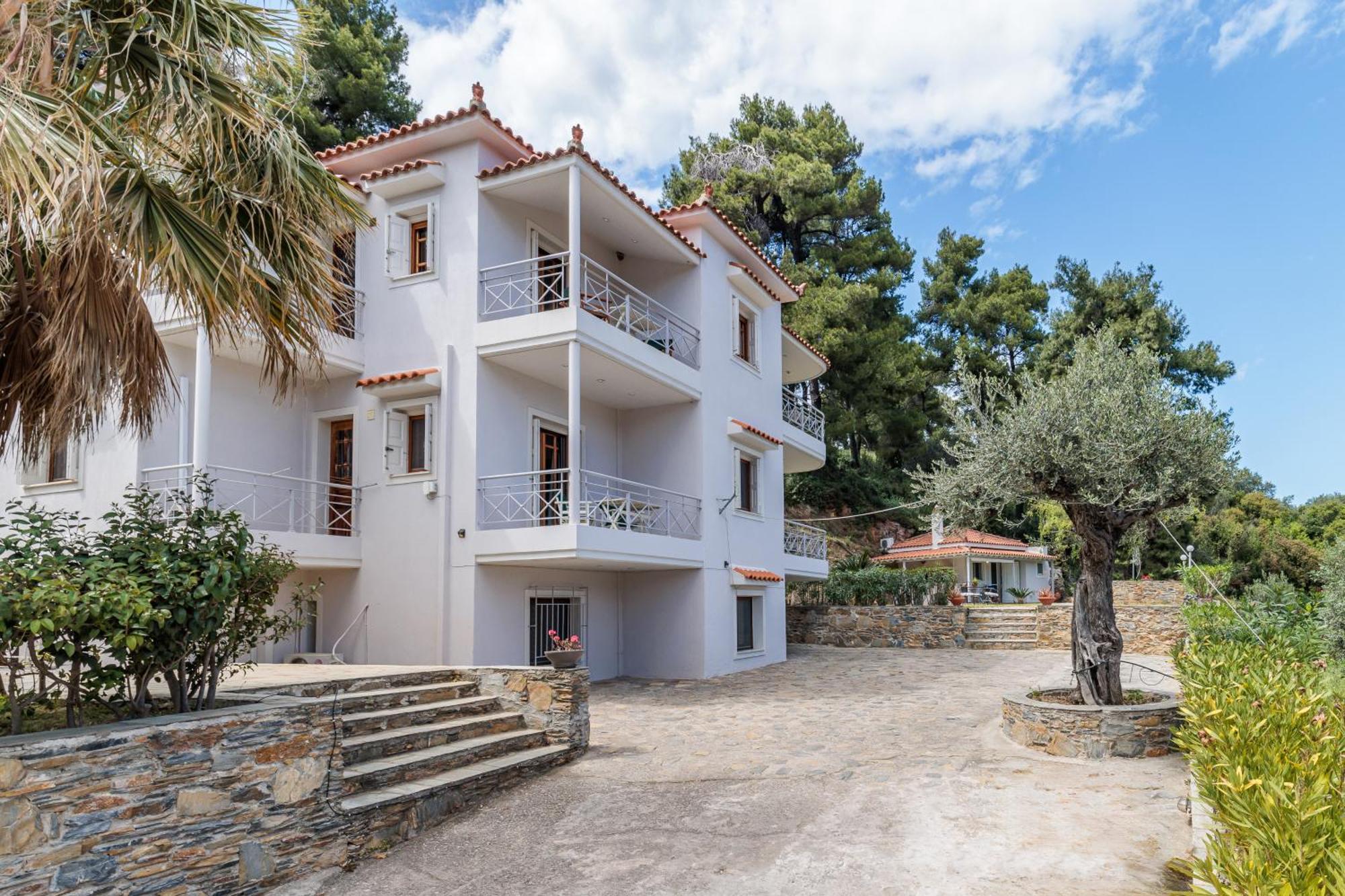Likasti Lägenhet Skopelos stad Exteriör bild